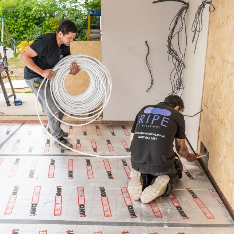 client material installation